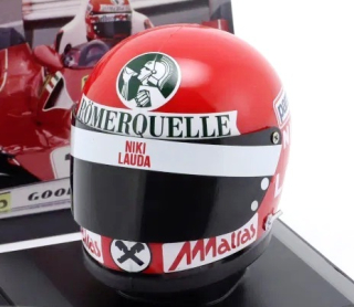 Helmet - Niki Lauda Scuderia Ferrari #11 Formula 1 World Champion 1977 1:5 Spark Editions