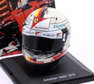 Helmet - Sebastian Vettel Scuderia Ferrari #5 Formula 1 2015 1:5 Spark Editions