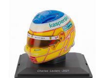 Helmet - Charles Leclerc Scuderia Ferrari Mission Winnow SF21 French GP 2021 1:5 Spark Editions