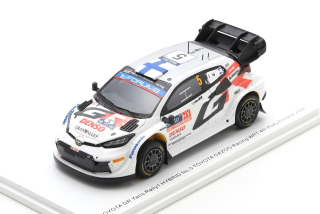 Toyota GR Yaris Rally1 Hybrid Toyota GAZOO Racing WRT #5 Pajari/Mälkönen 4th Rally Finland 2024 1:43 Spark