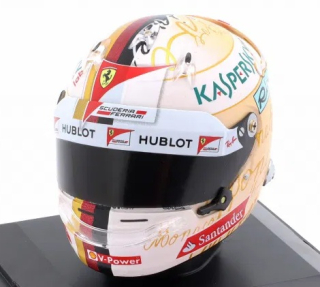 Helmet - Sebastian Vettel Ferrari #5 Winner Monaco GP Formula 1 2017 1:5 Spark Editions