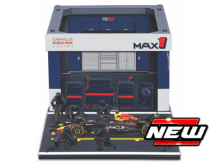 Pit Pass Set - Red Bull BR21 #1 Max Verstappen 2025 1:43 Bburago