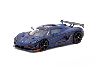 Koenigsegg Agera RS dark blue carbon fiber 1:64 Tarmac