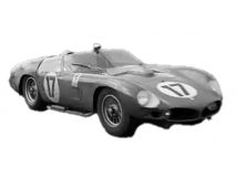 Ferrari 250 TR61 3.0L V12 Spider Team N.A.R.T. #17 P.Rodriguez/R.Rodriguez 24H Le Mans 1961 1:12 Top Marques Collectibles