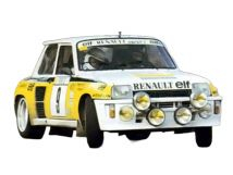 Renault R5 Turbo Team ELF #9 J.Ragnotti/J.M.Andrie Winner Rally Monte Carlo 1981 night and dirty version 1:12 Top Marques Collectibles