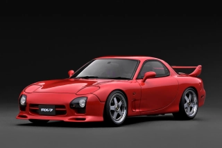 Mazda RX-7 Mazda Speed A-spec FD3S red 1:18 Ignition Model