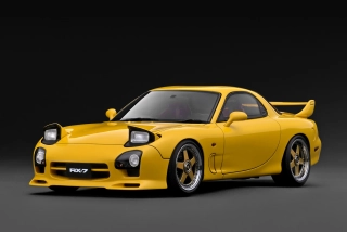 Mazda RX-7 Mazda Speed A-spec FD3S yellow 1:18 Ignition Model