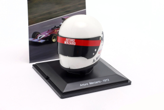 Helmet - Arturo Merzario #4 Scuderia Ferrari 312PB Formula 1 1973 1:5 Spark Editions