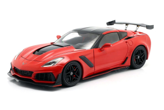 Chevrolet Corvette C7 ZR 2019 red 1:18 Ixo America