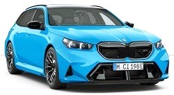 BMW M5 Touring Performance Parts 2024 riviera blue 1:18 Minichamps