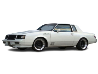 Buick Grand National 1987 white 1:18 Maisto