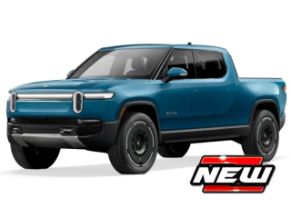 Rivian R1T 2025 blue 1:18 Maisto