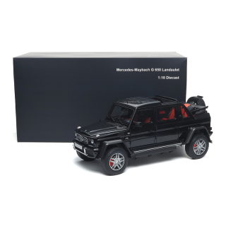 Mercedes-Maybach G650 Landaulet W463 2017 black metallic 1:18 Almost Real