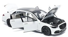 Mercedes-Maybach S-Class 2023 white 1:18 Almost Real