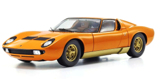 Lamborghini Miura P400 1968 orange/gold 1:12 Kyosho