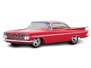 Chevrolet Impala 1959 red 1:24 Maisto