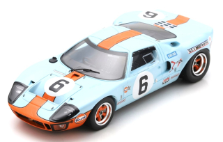 Ford GT40 #6 Ickx/Oliver Winner 24H Le Mans 1969 1:43 Spark 