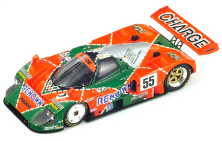 Mazda 787 B #55 Weidler/Herbert/Gachot Winner 24H Le Mans 1991 1:43 Spark 