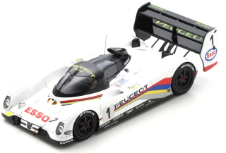 Peugeot 905 #1 Blundell/Dalmas/Warwick Winner 24H Le Mans 1992 1:43 Spark 