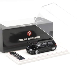 Volkswagen Golf GTI MK4 black 1:64 Focal Horizon