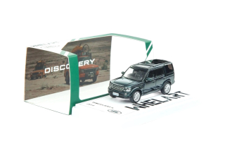 Land Rover Discovery 4 2014 british green 1:64 Whelart