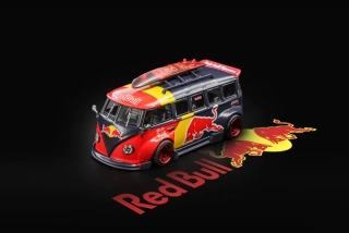 Volkswagen T1 *RedBull* red/yellow/blue 1:64 Liberty64