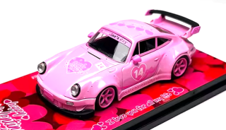 Porsche RWB 930 GT High Wing *Valentine's Day Edition* pink 1:64 My Model Collect