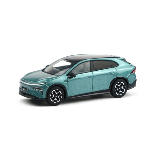 Xpeng G7 metallic teal green 1:64 XCartoys