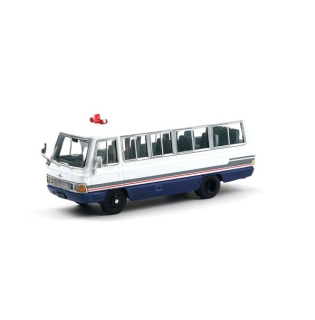 Hongqi CA630 High-decker Luxury Touring Coach white/blue 1:64 XCartoys