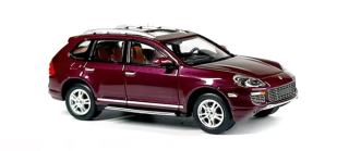 Porsche Cayenne Turbo S 957 wine red 1:64 Street Weapon