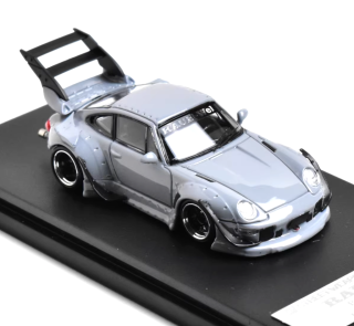 Porsche RWB 993 High Tail nardo grey 1:64 Street Weapon
