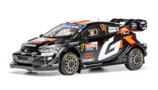Toyota GR Yaris Rally1 #17 Ogier/Landais Rally Chile 2025 + 2 Figurines inside 1:43 Ixo Models