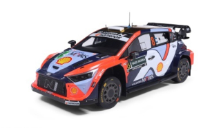 Hyundai i20 N Rally1 #8 Tänak/Järveoja Rally Saudi Arabia 2025 1:43 Ixo Models