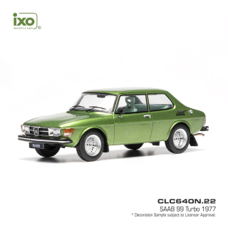 Saab 99 Turbo 1977 green 1:43 Ixo Models