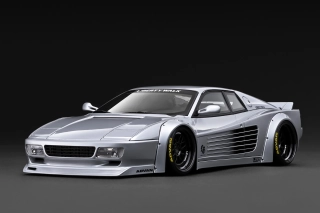 Ferrari LB-Works 512 silver 1:18 Ignition Model