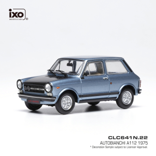 Autobianchi A112 1980 light blue 1:43 Ixo Models