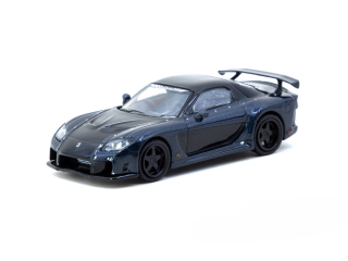 Mazda RX-7 2026 Veilside Fortune7 dark blue/black 1:64 Tarmac