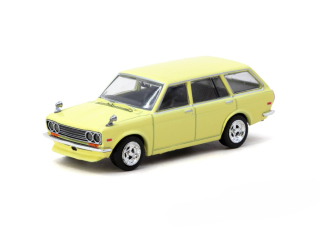 Datsun 510 1973 Bluebird Wagon yellow 1:64 Tarmac