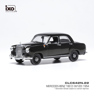 Mercedes 180D W120 1954 black 1:43 Ixo Models