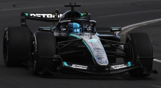 Mercedes-AMG Petronas F1 Team W17 #63 G.Russell Winner Australia GP 2026 with Pit Board 1:43 Spark