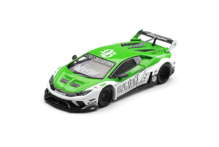 Lamborghini Huracan *LB-Works* GT Street Customs 2025 white/green 1:64 Mini GT