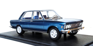 Fiat 130 Berlina 1969 blue metallic 1:18 Cult Scale Models