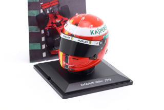 Helmet - S.Vettel #5 Scuderia Ferrari Monaco GP F1 2019 1:5 Spark Editions