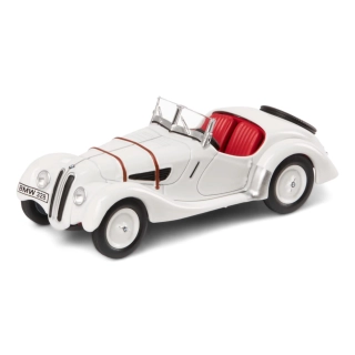 BMW 328 Cabriolet Spider 1936 white 1:64 Minichamps