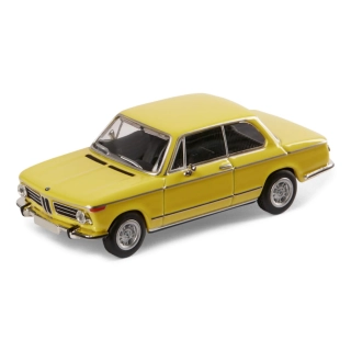 BMW 2002 1974 yellow 1:64 Minichamps