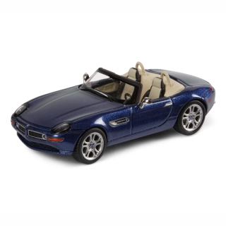 BMW Z8 Spider Cabriolet Open 2002 blue 1:64 Minichamps