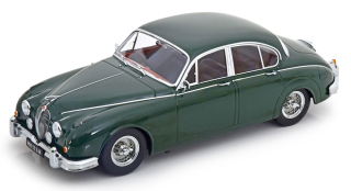 Jaguar MKII 3.8 RHD 1959 dark green 1:18 KK Scale
