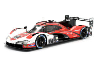 Porsche 963 Penske Motorsport #7 Cameron/Nasr/Campbell/Newgarden Winner 24h Daytona 2024 1:18 Ixo Models