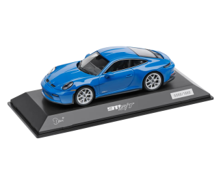 Porsche 911 S/T 992 Sonderwunsch Dani blue 1:43 Porsche Dealer Edition