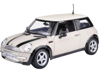 Mini Cooper beige/black 1:18 Motor Max